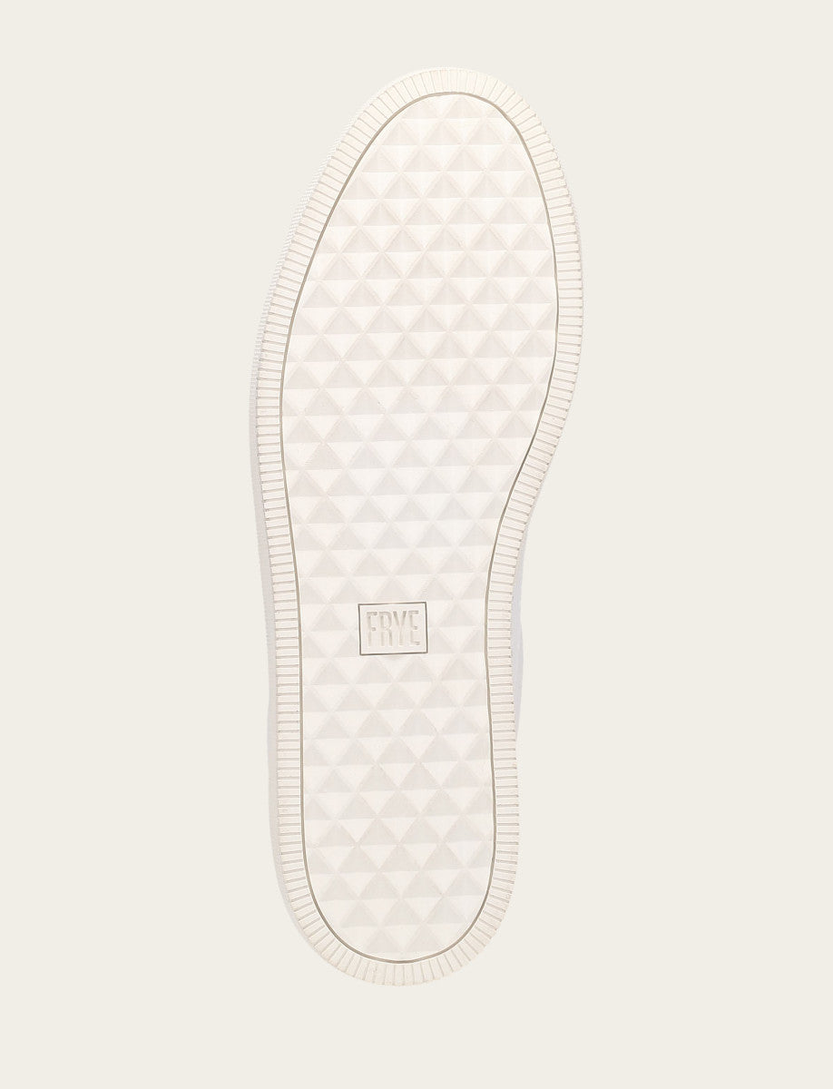 Men's White Astor Low Lace Slip On Sneakers White