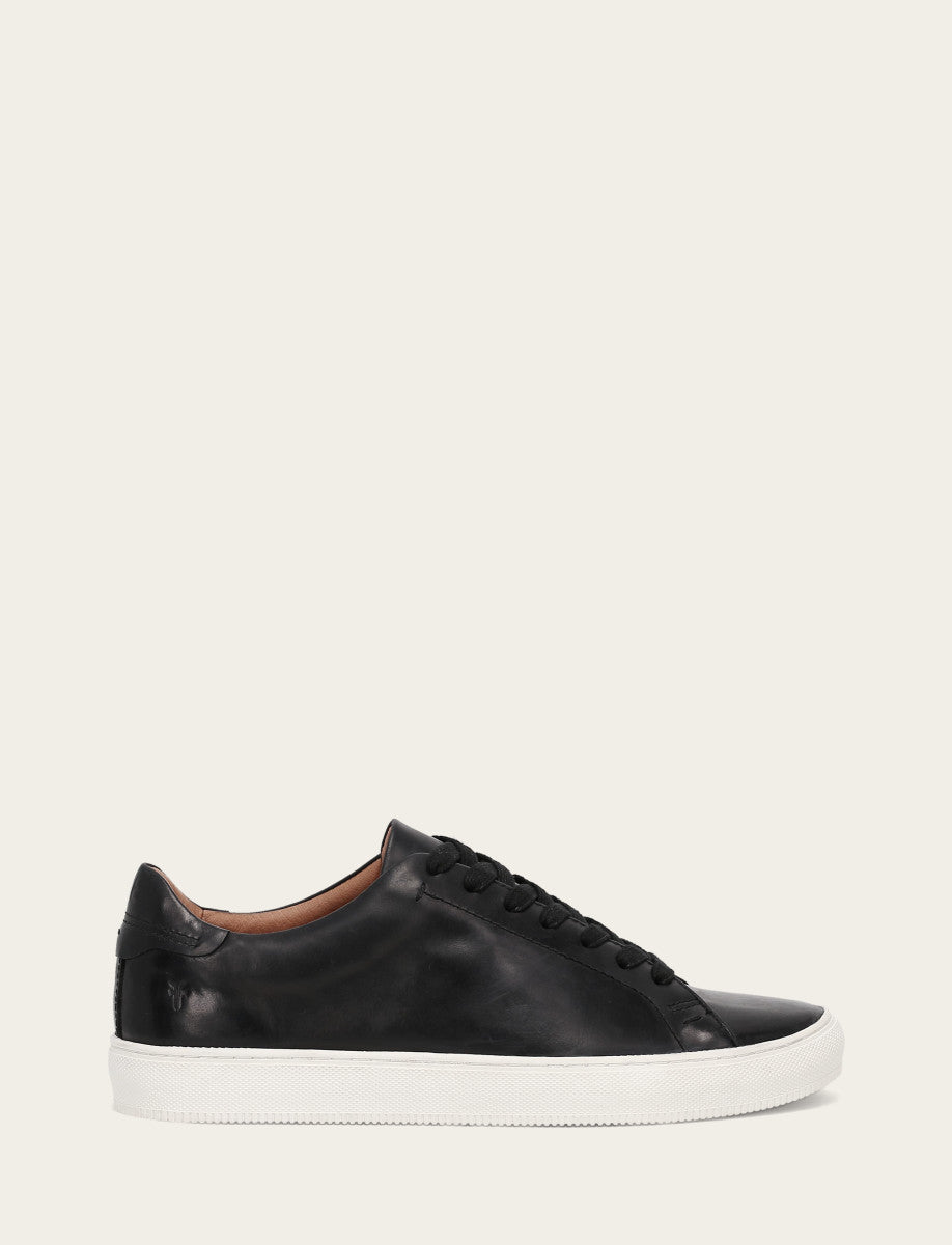 Men's Black Astor Low Lace Slip On Sneakers Black