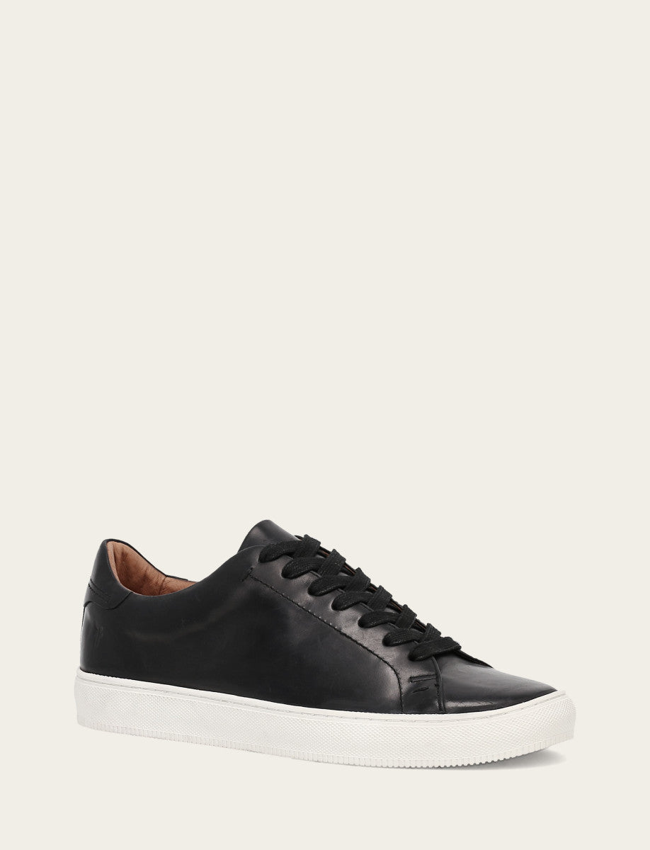 Men's Black Astor Low Lace Slip On Sneakers Black