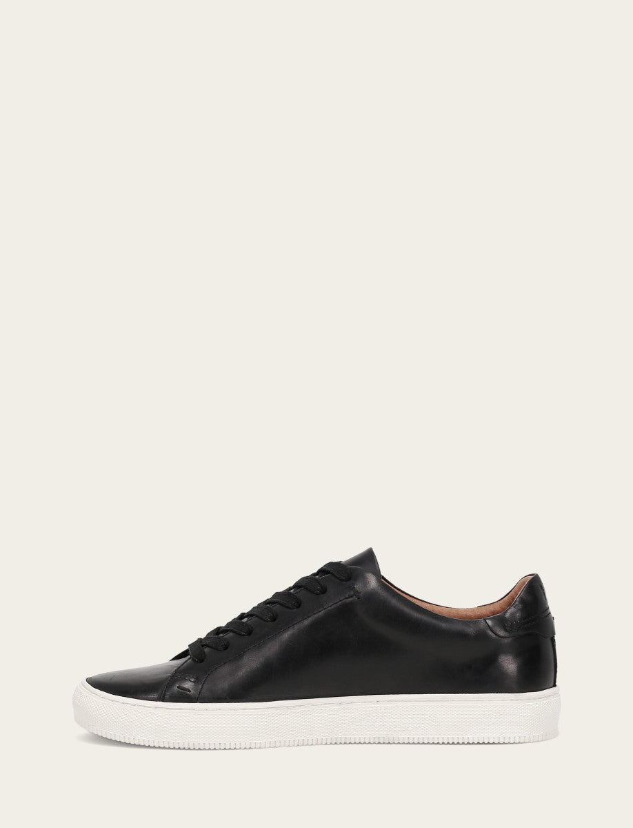 Men's Black Astor Low Lace Slip On Sneakers Black