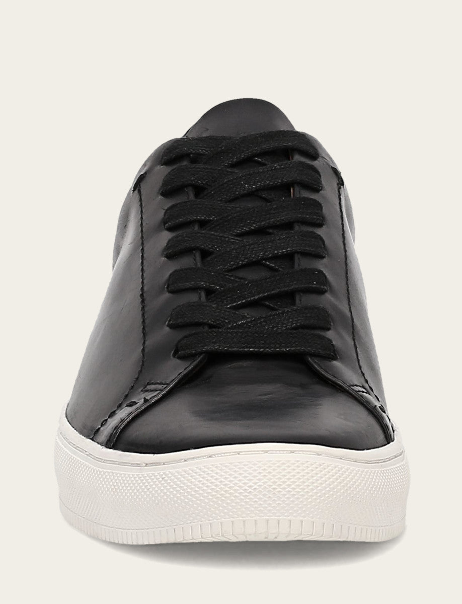 Men's Black Astor Low Lace Slip On Sneakers Black