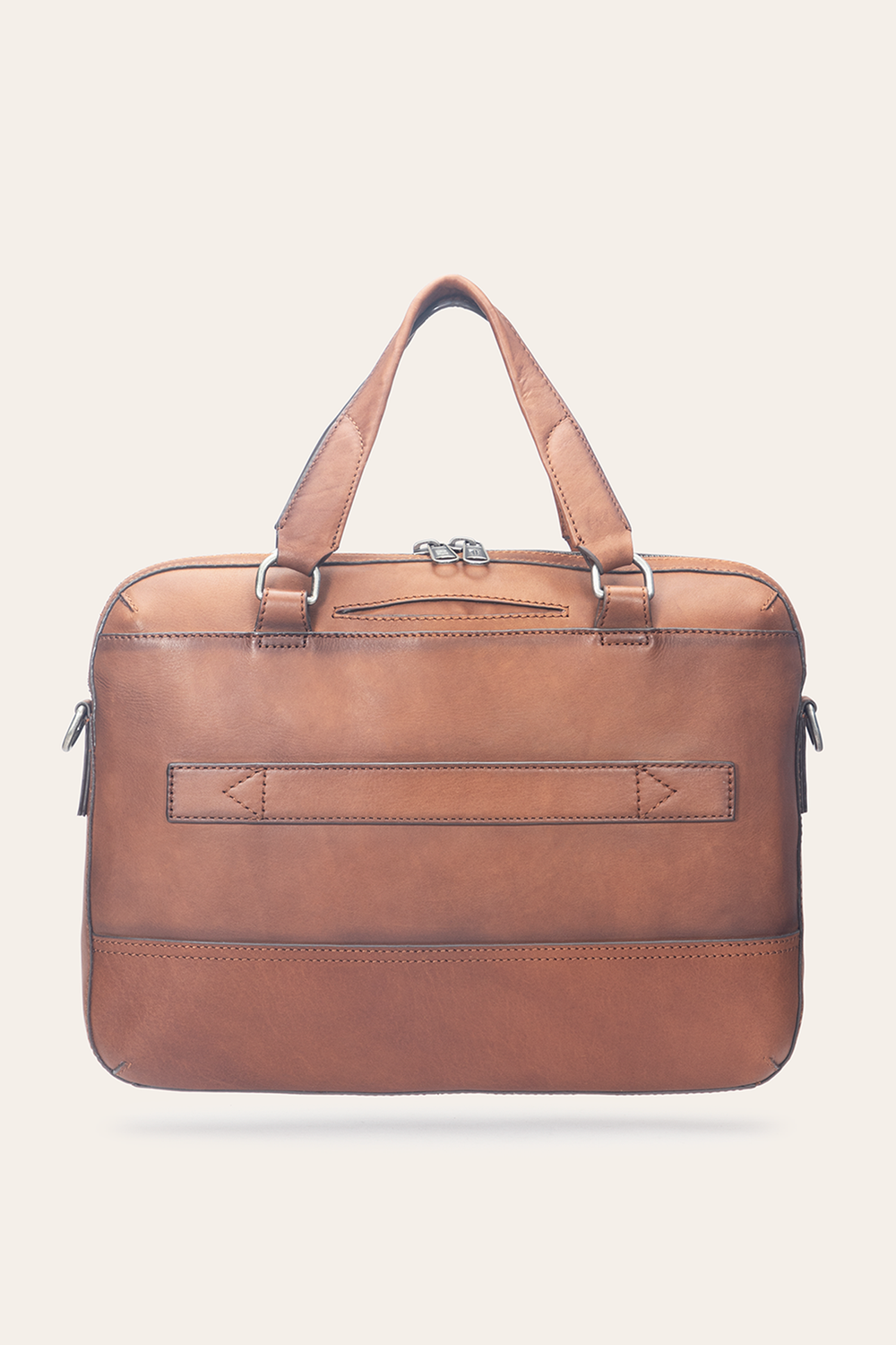 Nash Cognac Briefcase Cognac