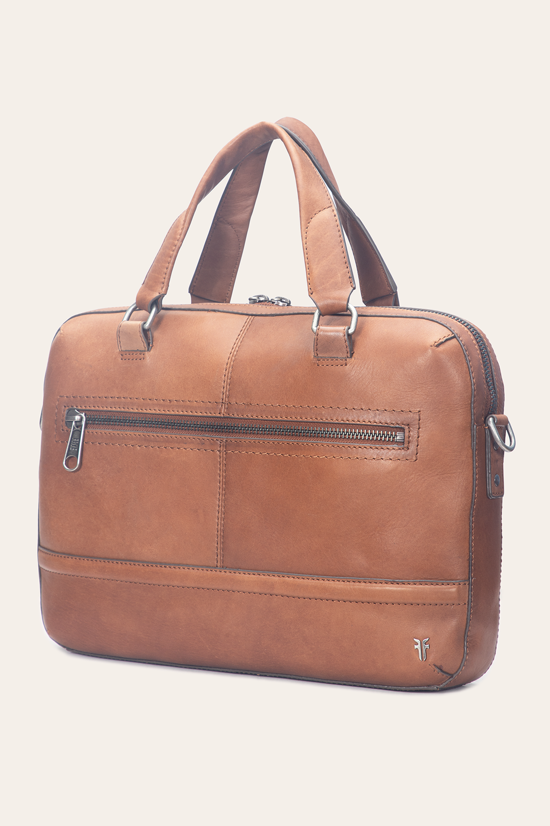 Nash Cognac Briefcase Cognac