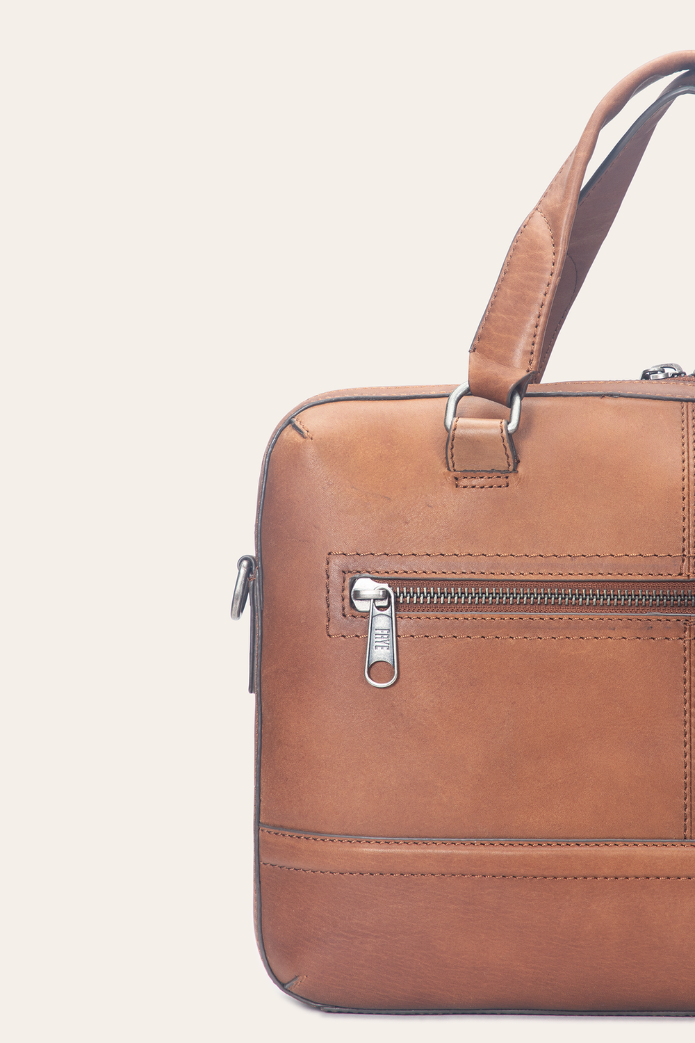 Nash Cognac Briefcase Cognac