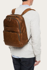 Logan Cognac Backpack Cognac