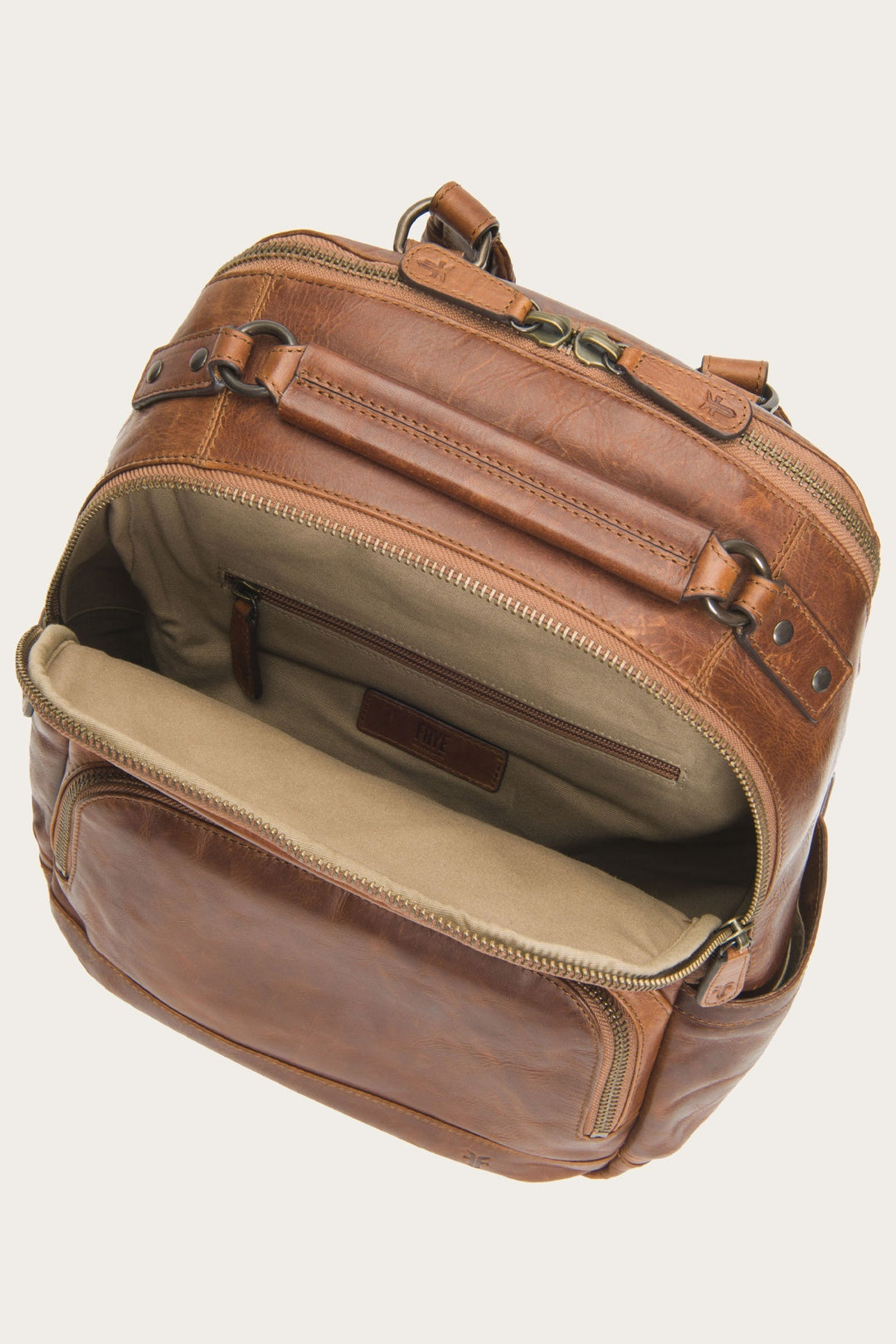Logan Cognac Backpack Cognac