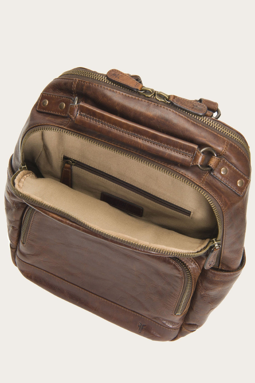 Logan Dark Brown Backpack Dark Brown
