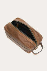 Logan Large Travel Dopp in Dark Brown Dark Brown