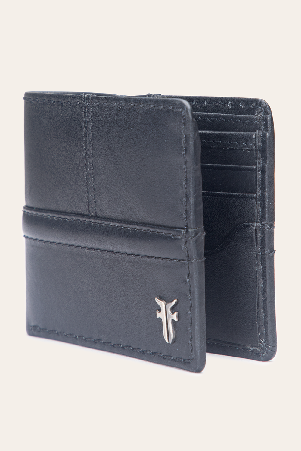 Nash Black Double Billfold Black