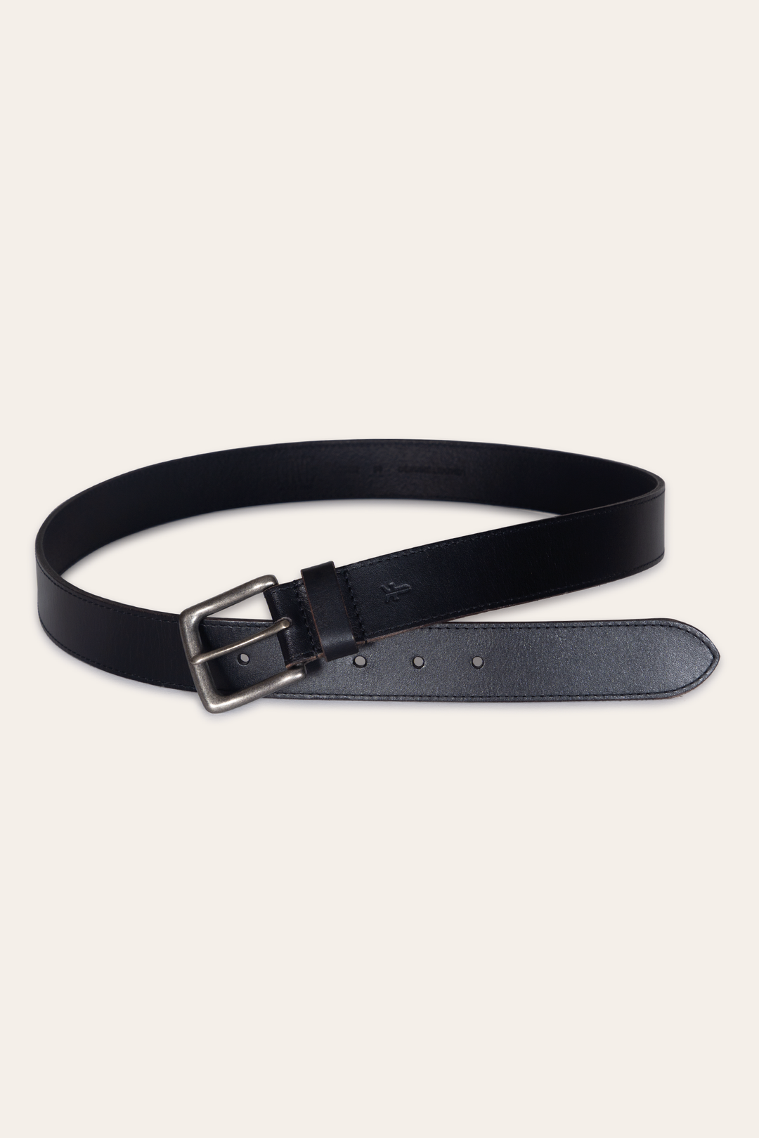 Men’s Black 35mm Pull Up Leather Belt Black