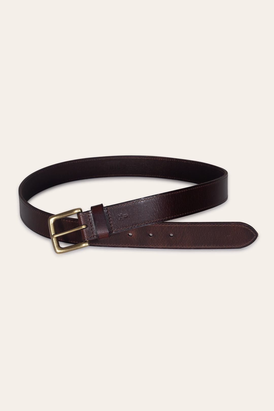 Men’s Brown 35mm Pull Up Leather Belt Brown