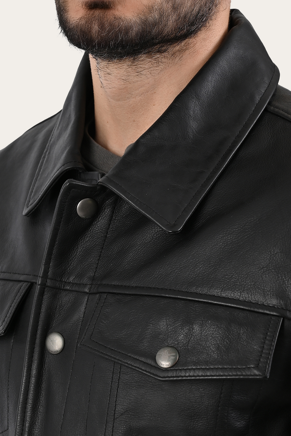 Black Baxter Trucker Jacket Black