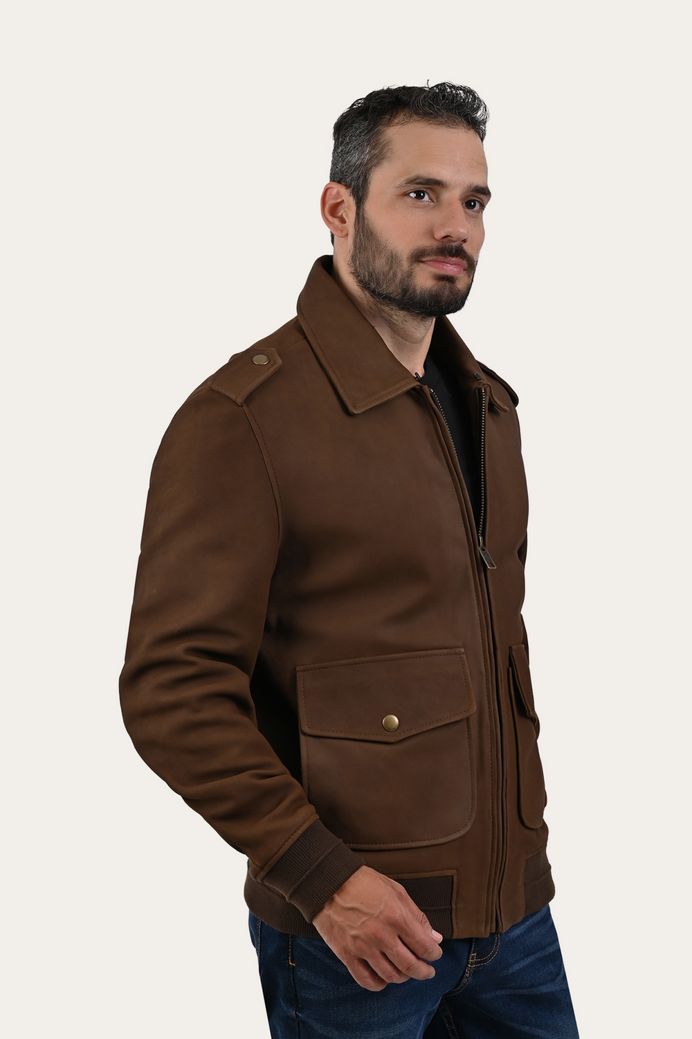 Brown Angus Jacket Brown