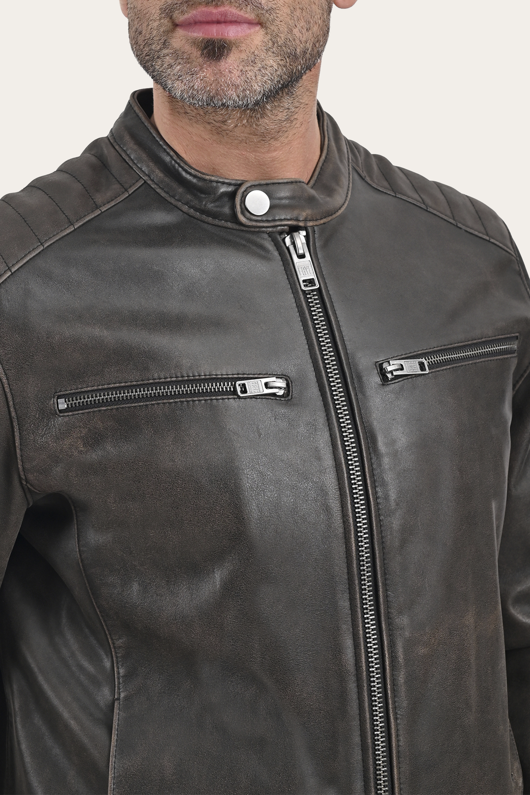 Rustler Racer Jacket Dark Brown