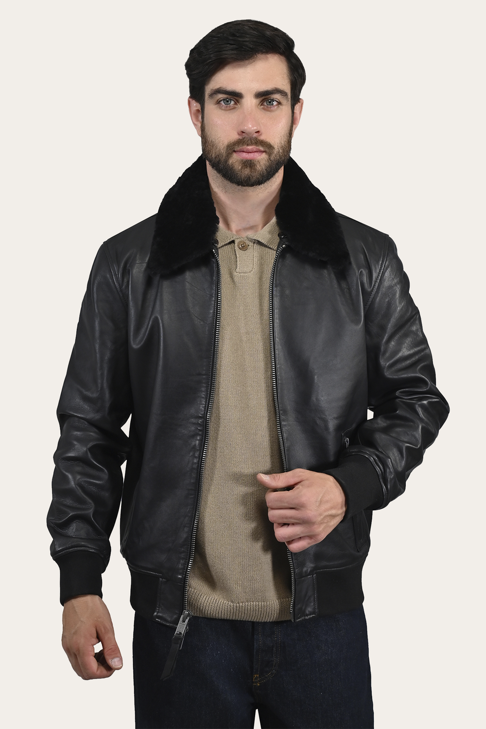 Remington Trucker Jacket Black