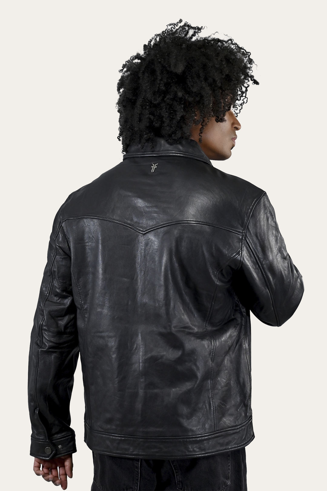 Ruffian Trucker Jacket Black