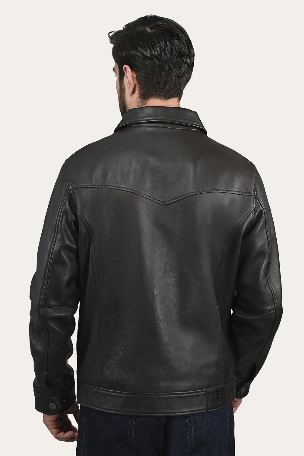 Ruffian Trucker Jacket Dark Brown