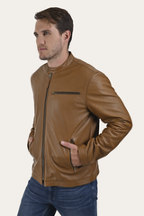 Wyoming Racing Jacket Middle Brown