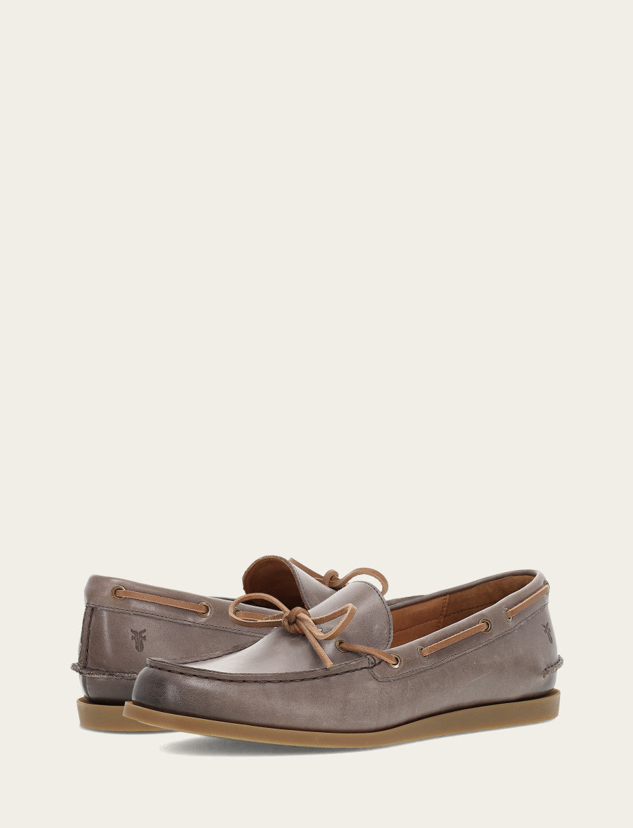 Men's Steel Mason One Eye Tie Loafers Steel