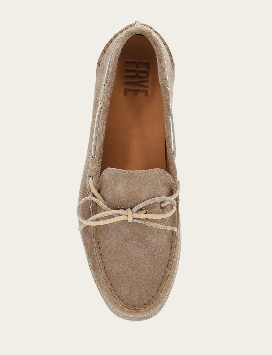 Men's Mushroom Mason One Eye Tie Loafers Mushroom