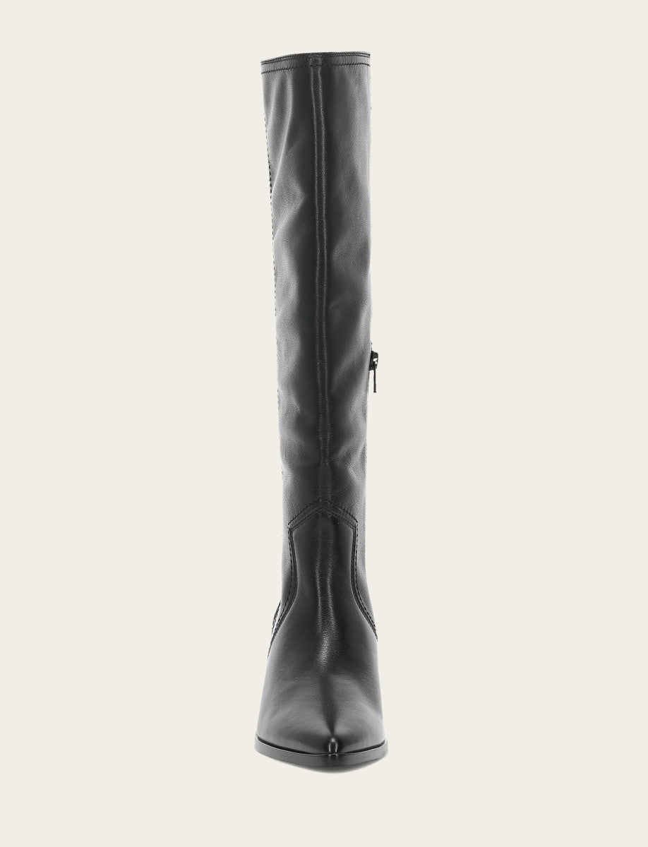 Women's Black Sadie Softy Tall Booties Black